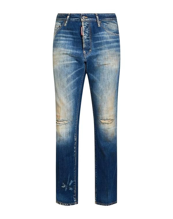 ディースクエアード メンズ ボトムス デニムパンツ ジーンズ DSQUARED2 Blue ブルー