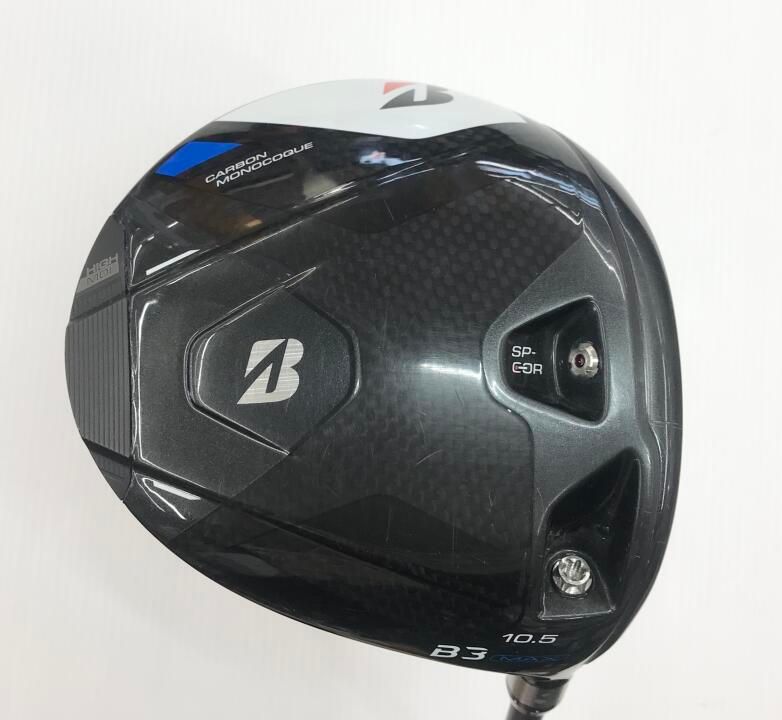ブリヂストン　B3MAX　10.5度　VANQUISH BS40 for MAX　SRフレックス　ドライバー　中古【最短即日発送】