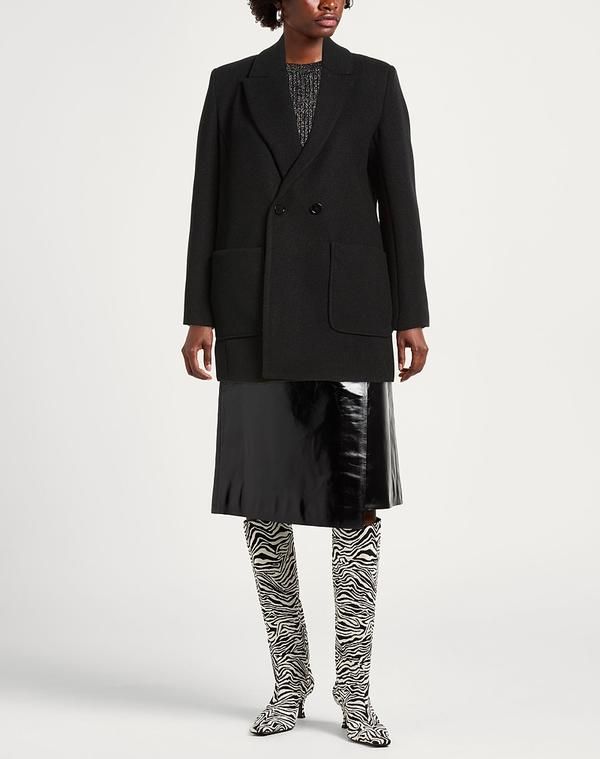 パトリツィア ペペ レディース アウター コート PATRIZIA PEPE Black