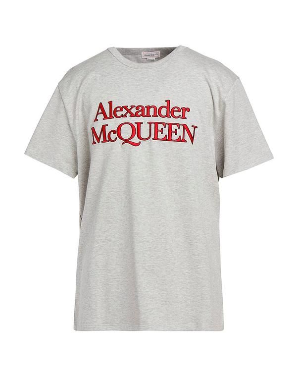 マックイーン メンズ トップス Tシャツ MCQUEEN Gray グレー 79,640円
