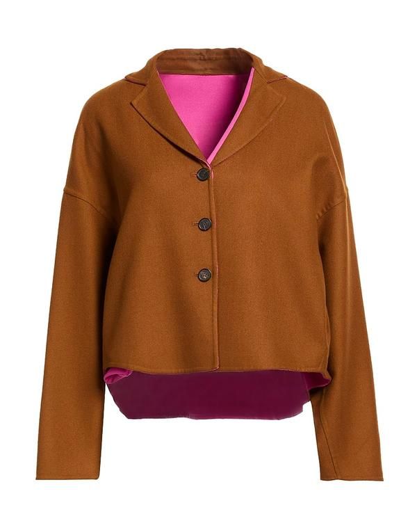 ファビアナ フィリッピ レディース アウター ジャケット・ブルゾン FABIANA FILIPPI Camel キャメル