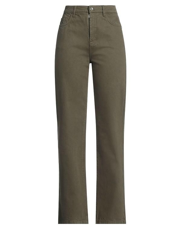 パトリツィア ペペ レディース ボトムス デニムパンツ ストレートレッグ PATRIZIA PEPE Military Green グリーン 6,826円