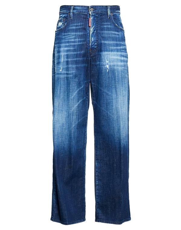 ディースクエアード メンズ ボトムス デニムパンツ ストレートレッグ DSQUARED2 Blue ブルー