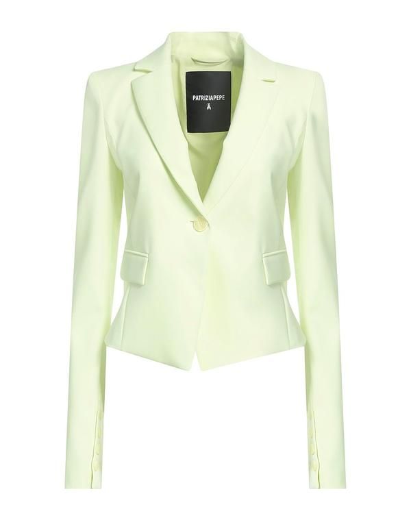 パトリツィア ペペ レディース アウター ジャケット・ブルゾン テーラードジャケット PATRIZIA PEPE Lime Green ライム