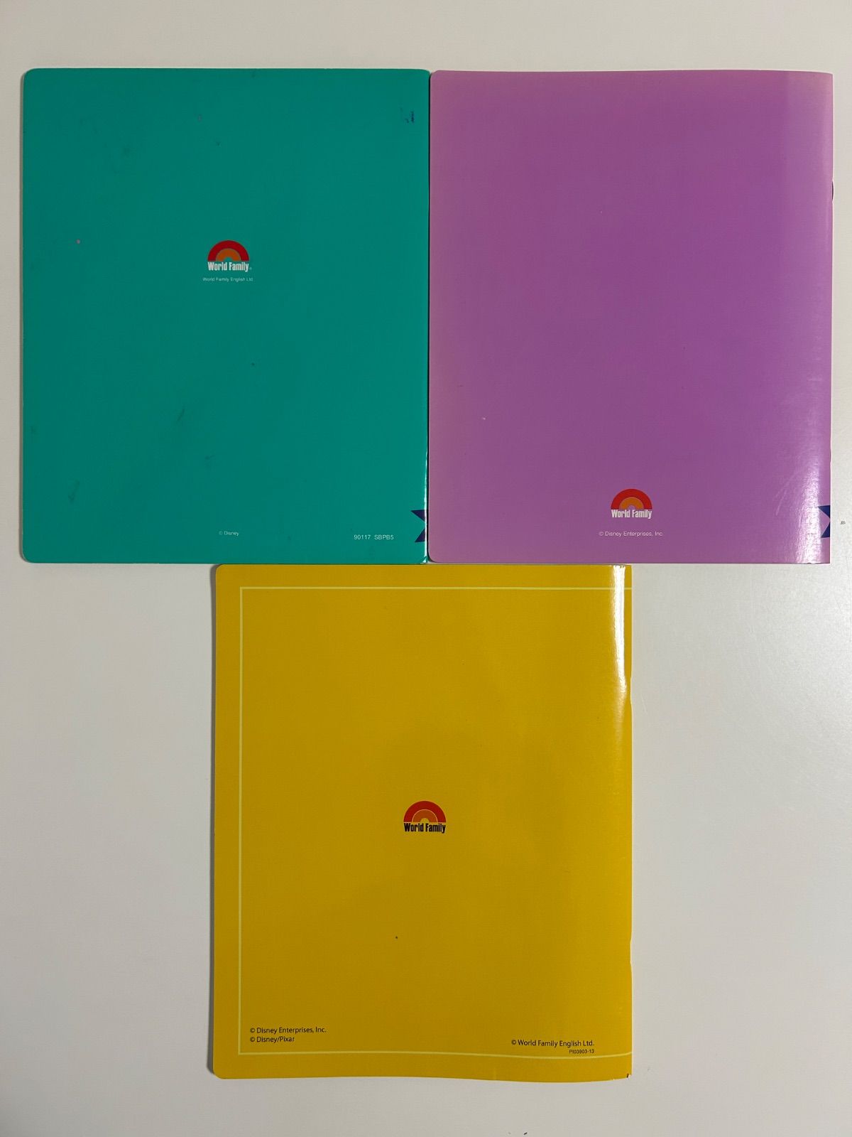 ディズニー英語システム DWE Progress Book 1-6 7-12 ステッカーブック