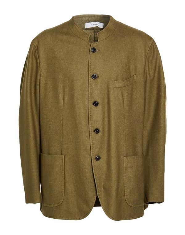 ボリオリ メンズ アウター ジャケット・ブルゾン BOGLIOLI Military Green グリーン