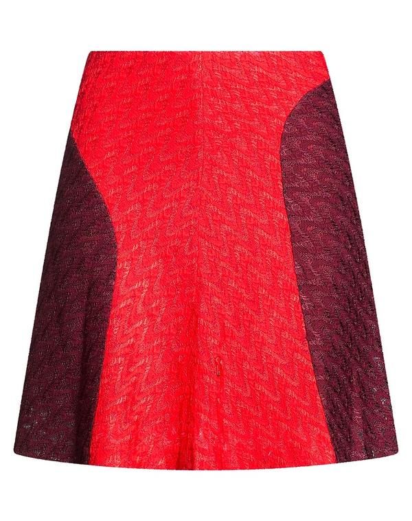 ミッソーニ レディース ボトムスカート MISSONI Red レッド