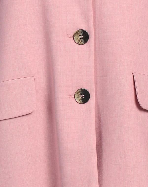 ガニー レディース アウター ジャケット・ブルゾン テーラードジャケット GANNI Pink ピンク ガニー レディース アウター ジャケット・ブルゾン テーラードジャケット GANNI Pink ピンク