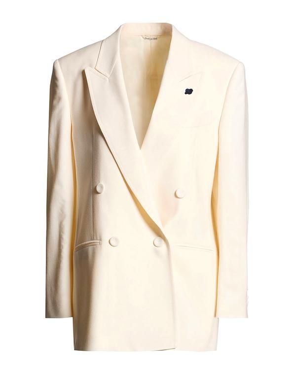 ラルディーニ レディース アウター ジャケット・ブルゾン テーラードジャケット LARDIN Ivory アイボリー