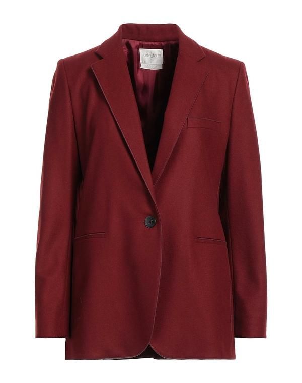 フォルテフォルテ レディース アウター ジャケット・ブルゾン テーラードジャケット FORTE_FORTE Bordeaux