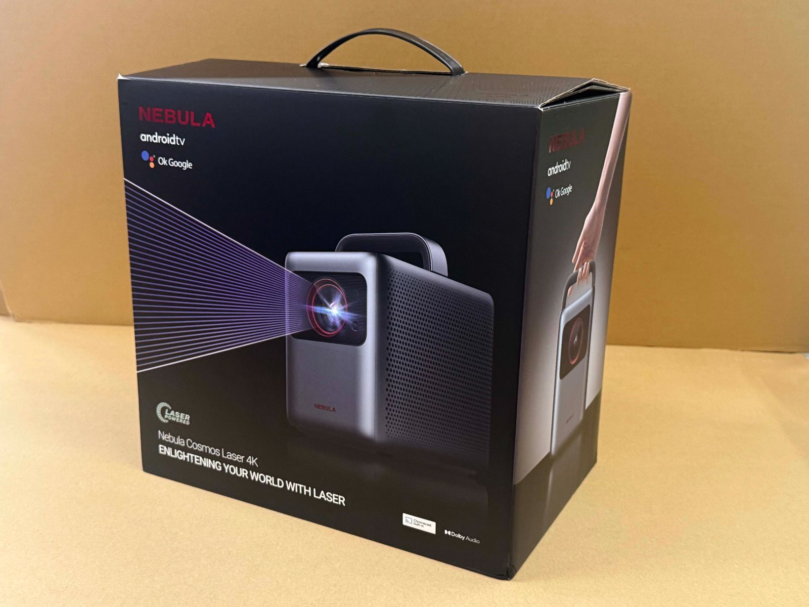 美品 Anker Nebula Cosmos Laser 4K ホームプロジェクター D2350