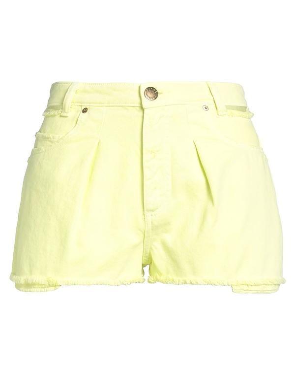 ピンコ レディース ボトムス ハーフパンツ・ショーツ デニムショートパンツ PINKO Lime Green ライム