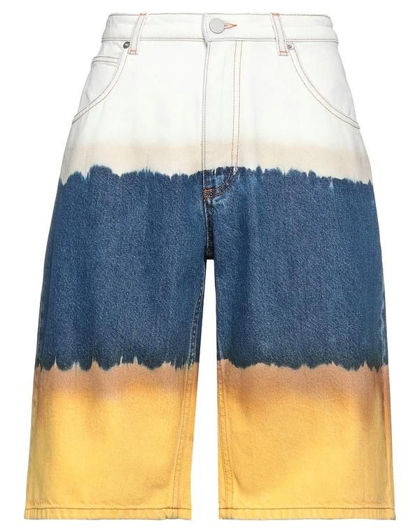 アルベルタ フェレッティ レディース ボトムス ハーフパンツ・ショーツ デニムショートパンツ ALBERTA FERRETTI Mari gold