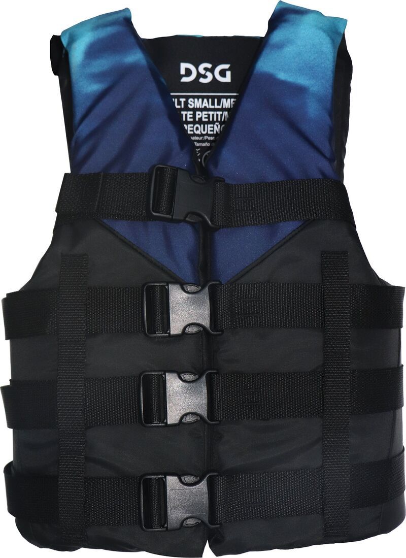 DSG メンズ トップス ベスト ナイロン DSG Mens Nylon Life Vest Blue Gradient ブルー