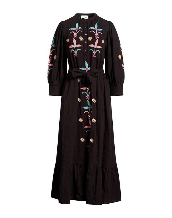 アンティックバティック レディース トップス ワンピース ANTIK BATIK Black ブラック