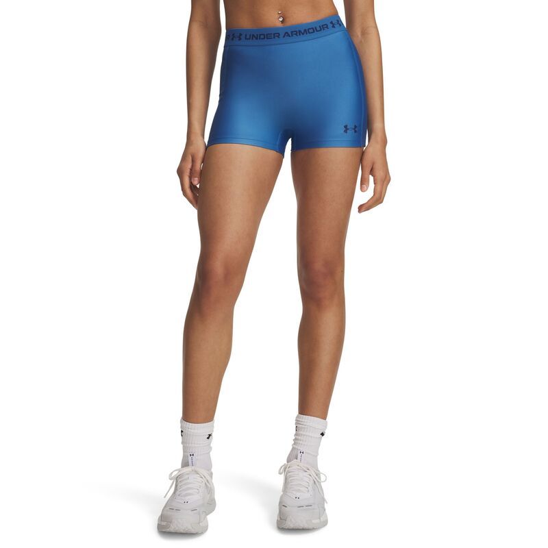 アンダーアーマー レディース ボトムス ハーフパンツ・ショーツ ショートパンツ Under Armour Womens HeatGear Shorty 3 Shorts Aegean BlueBlue