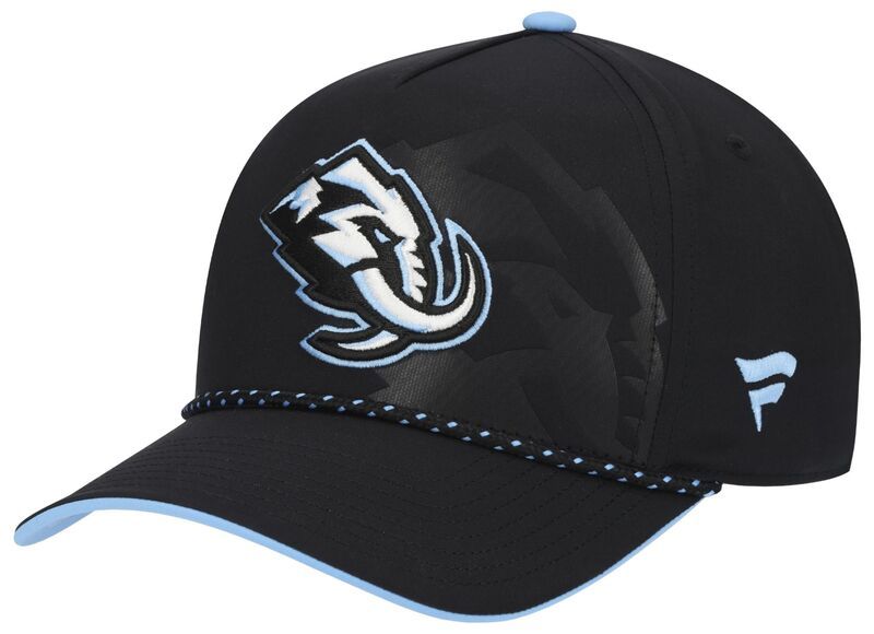 ファナティクス メンズ アクセサリー 帽子 Fanatics NHL Adult Utah Mammoth Black 2026 Draft AFrame Snapback Adjustable Ha