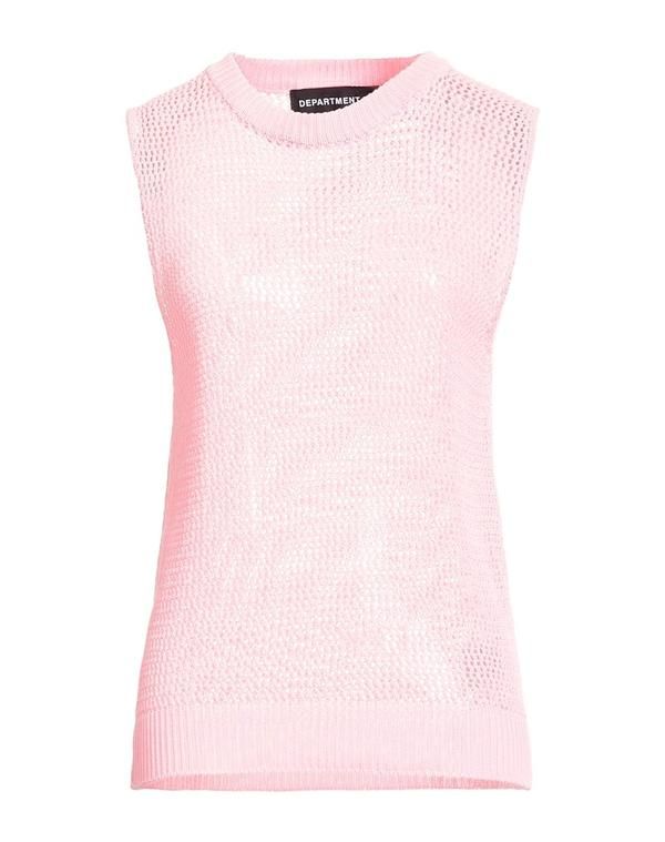 デパートメントファイブ レディース トップス シャツ ニットベスト DEPARTMENT 5 Light Pink ピンク