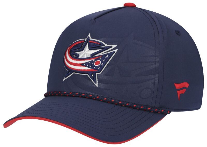 ファナティクス メンズ アクセサリー 帽子 ジャケット Fanatics NHL Adult Columbus Blue Jackets Navy 2026 Draft AFrame Snapback