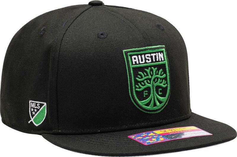 ファンインク メンズ アクセサリー 帽子 Fan Ink Adult Austin FC Dawn Black Snapback Adjustable Hat NoColor ブラック
