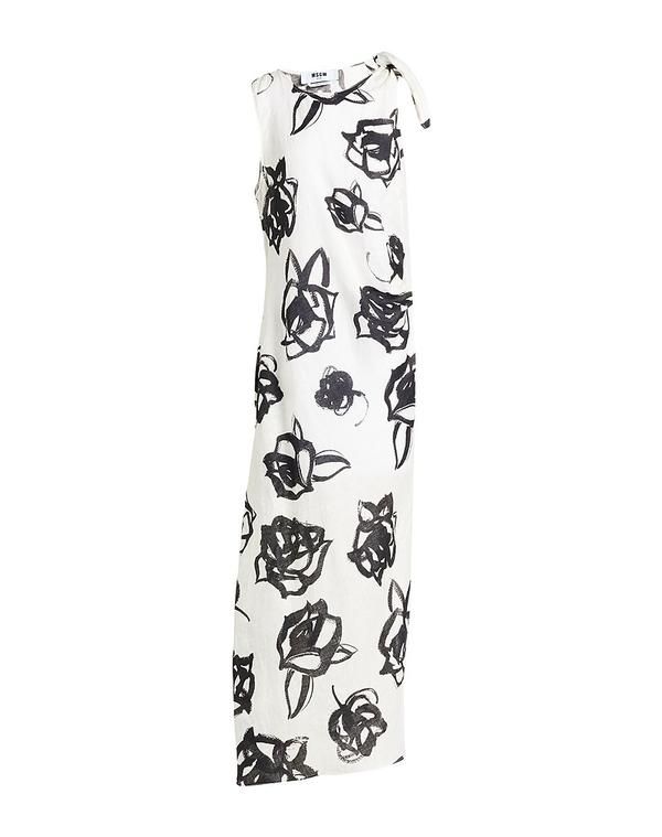 エムエスジイエム レディース トップス ワンピース サマードレス MSGM Off White オフホワイト