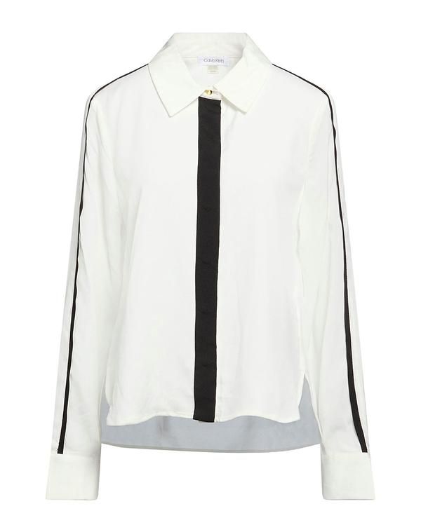 カルバンクライン レディース トップス シャツ CALVIN KLEIN White ホワイト