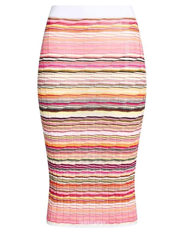 ミッソーニ レディース ボトムスカート MISSONI Pink ピンク