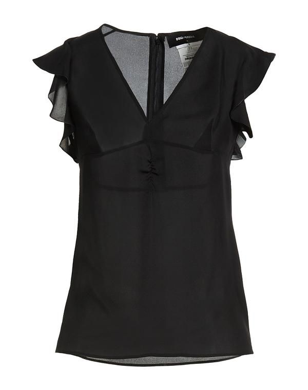 ディースクエアード レディース トップス シャツ DSQUARED2 Black ブラック