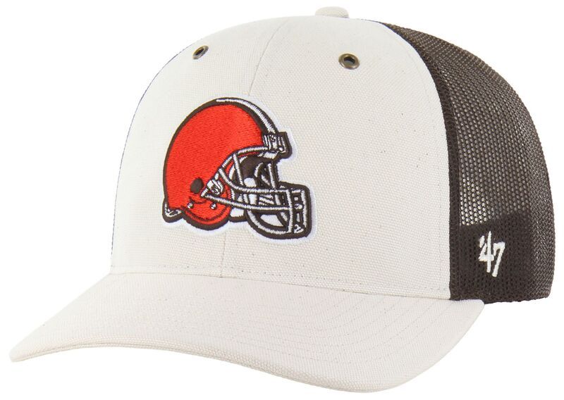 カーハート メンズ アクセサリー 帽子 Carhartt x 47 Carhartt x 47 Adult Cleveland Browns Natural Undyed Adjustable Tru 11,146円