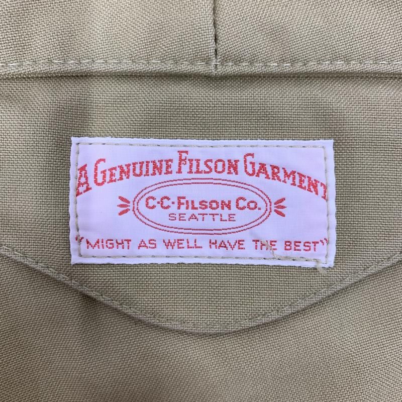 中古】FILSON シングルティンパンツ サイズ34 ベージュ フィルソン[92