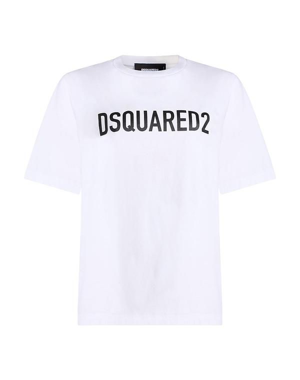 ディースクエアード レディース トップス Tシャツ DSQUARED2 White ホワイト
