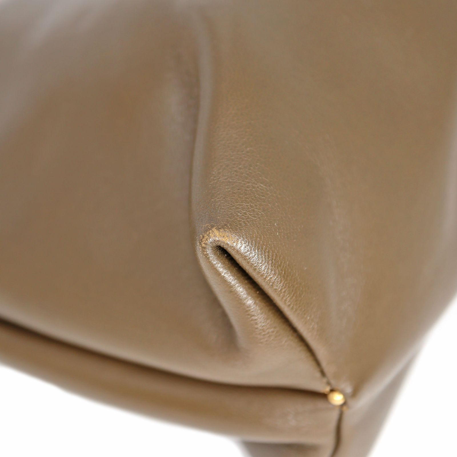 中古】 JILSANDER ジルサンダー スクエアクラッチバッグ レザー