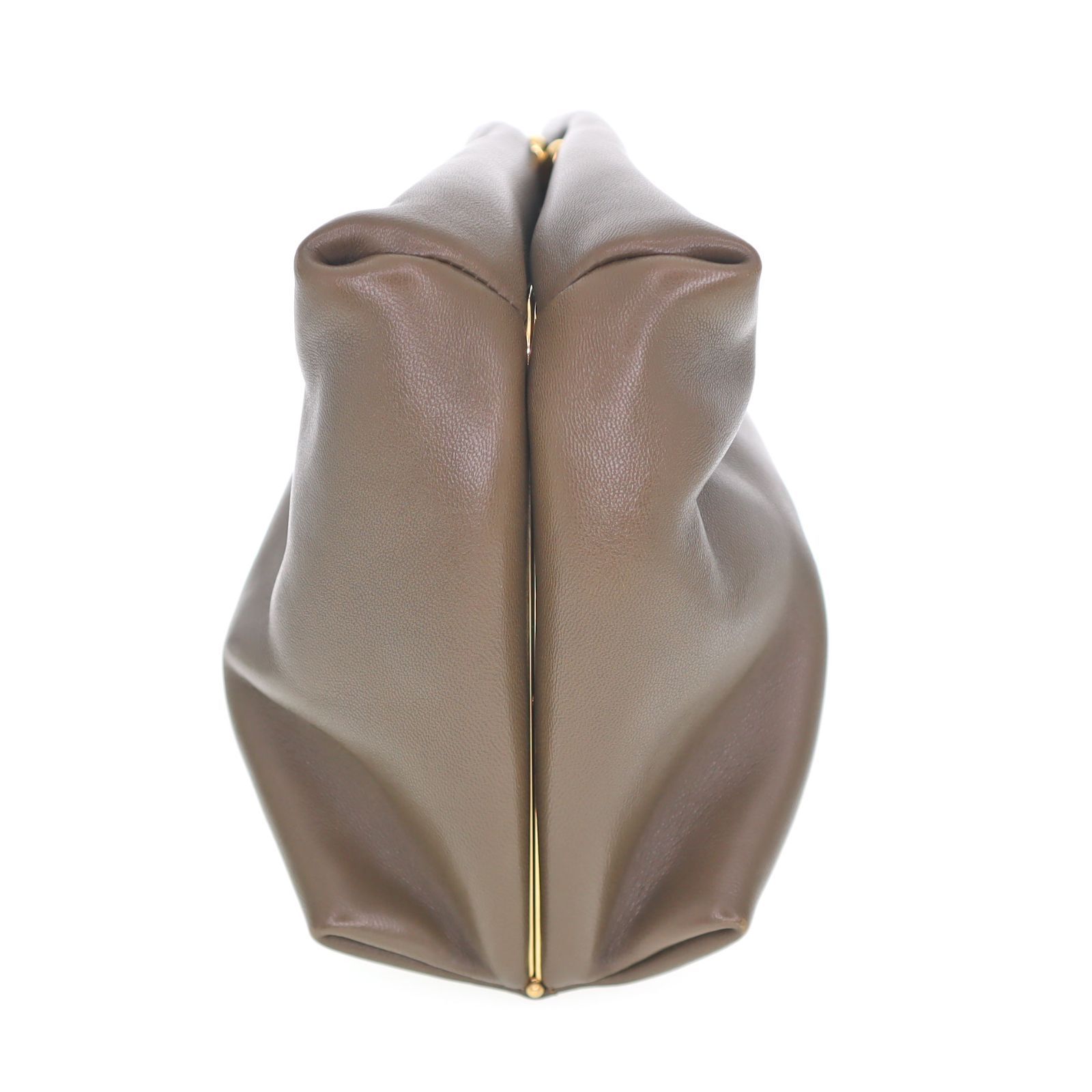 中古】 JILSANDER ジルサンダー スクエアクラッチバッグ レザー