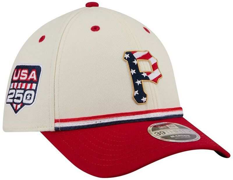 ニューエラ メンズ アクセサリー 帽子 New Eradult Pittsburgh Pirates 4th of July 39Thirty Stretch Fit Hat NoColor