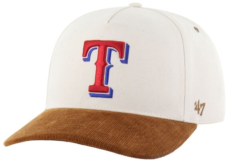 カーハート メンズ アクセサリー 帽子 Carhartt x 47 Carhartt x 47 Adultexas Rangers Cream Undyed Hitch Adjustable Hat