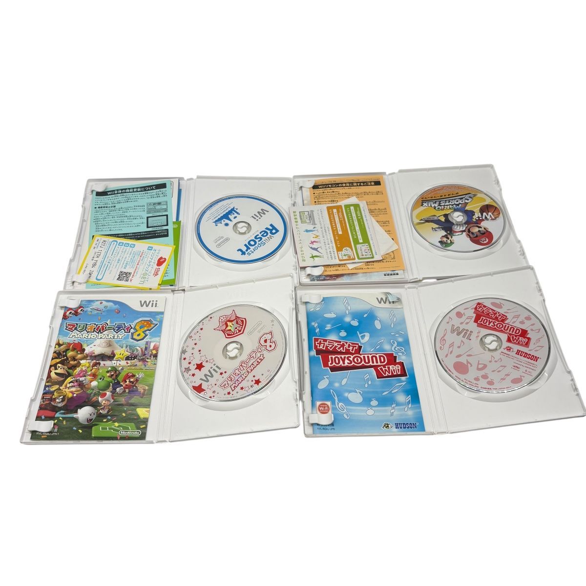 ♪0204 Wii ソフト まとめ ジャンク品 11点セット中古 カセット ナルト