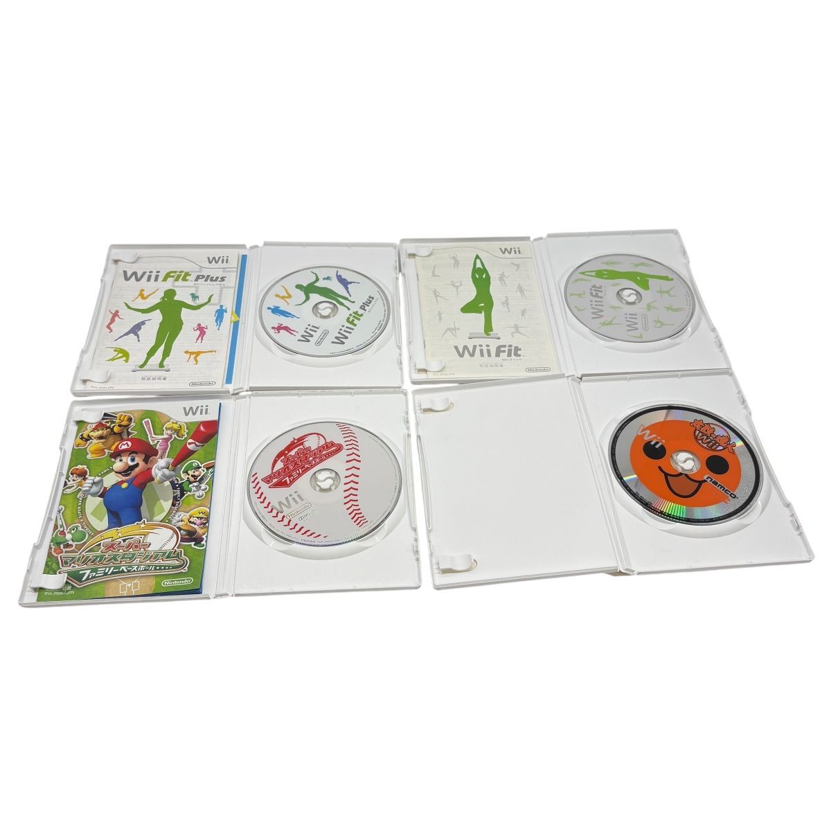 Wiifit　カセット ♪0204 Wii ソフト まとめ ジャンク品 11点セット中古 カセット ナルト