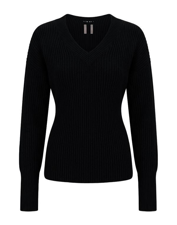 リックオウエンス レディース トップス シャツ プルオーバー RICK OWENS Black ブラック