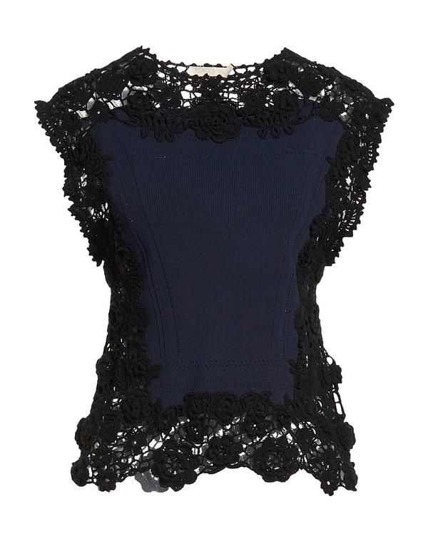 ウラ・ジョンソン レディース トップス シャツ プルオーバー ULLA JOHNSO Navy ネイビー