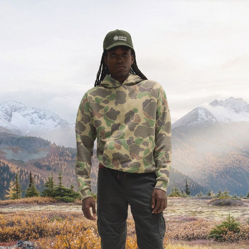 アルパインデザイン メンズ アウター パーカー・スウェット Alpine Design Mens Hike Hoodie Camo