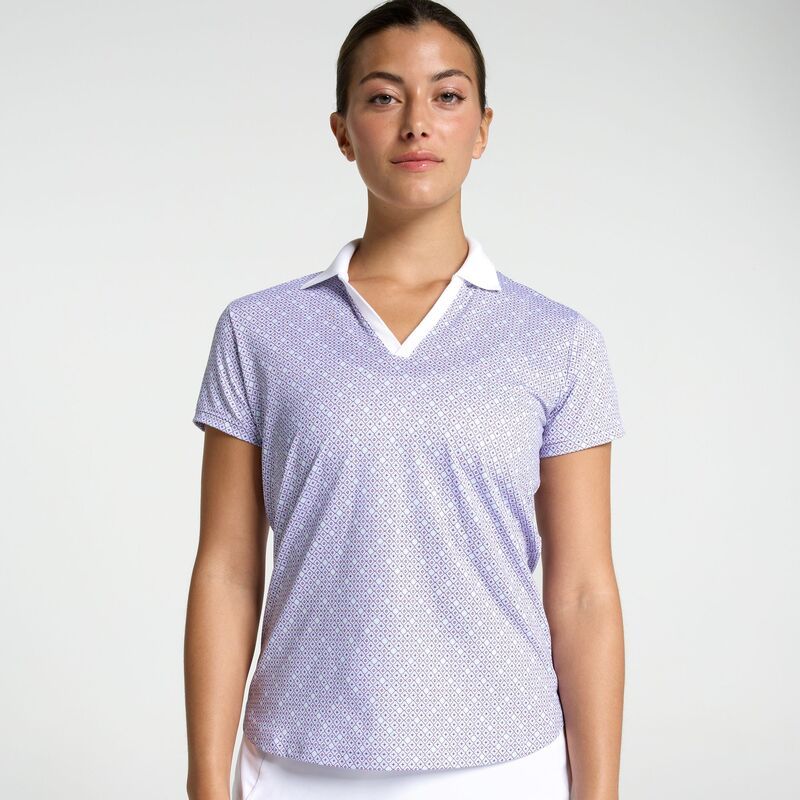 ウォルターヘーゲン レディース トップス シャツ Walter Hagen Womens Performance 11 Short Sleeve Johnny Mini Mosaic Geo 17,745円