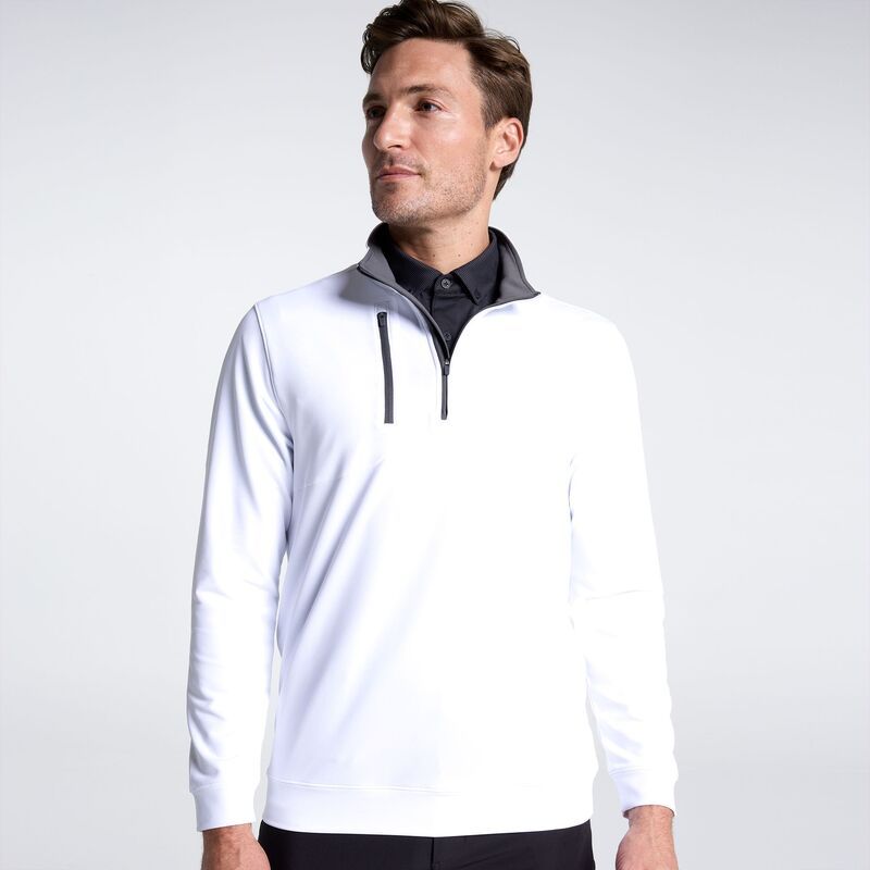 ウォルターヘーゲン メンズ アウター ジャケット・ブルゾン Walter Hagen Mens Performance 11 All Season Welt 14 Zipure White ホワイト