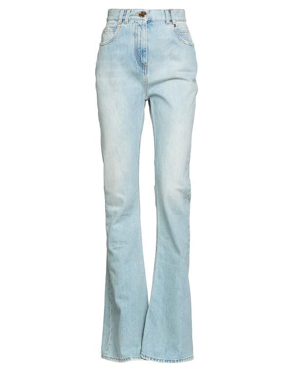 バルマン レディース ボトムス デニムパンツ ブーツカット BALMAIN Blue ブルー 95,040円