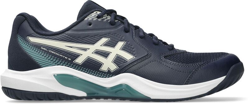 アシックス メンズ シューズ スニーカー ASICS Mens GELDEDICATE 9 Tennishoes MidnightOatmeal オートミール