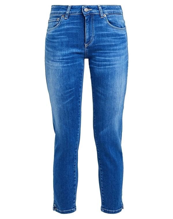 ドンダップ レディース ボトムス デニムパンツ ジーンズ DONDUP Blue ブルー