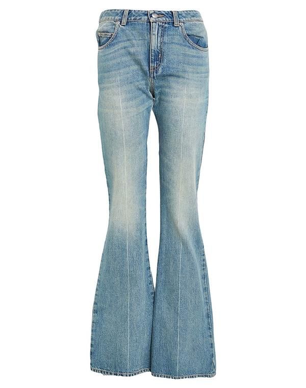 マックイーン レディース ボトムス デニムパンツ ジーンズ MCQUEEN Blue ブルー