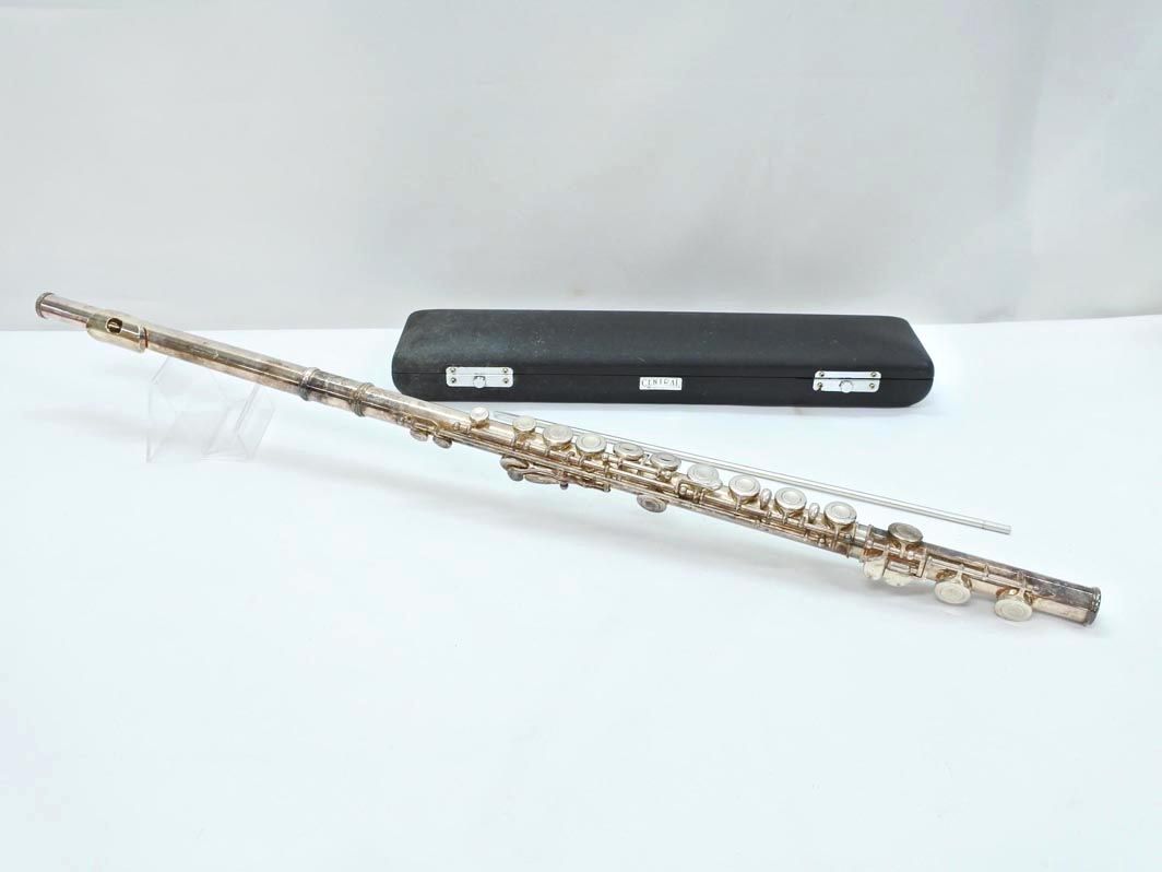 ☆美品☆SANKYO フルートエチュード ケース付き SANKYO FLUTE 三響フルート CENTRAL ETUDE エチュード 管楽器 ケース