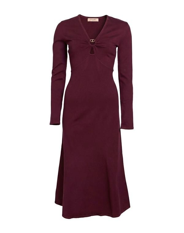 ツインセット レディース トップス ワンピース TWINSET Bordeaux