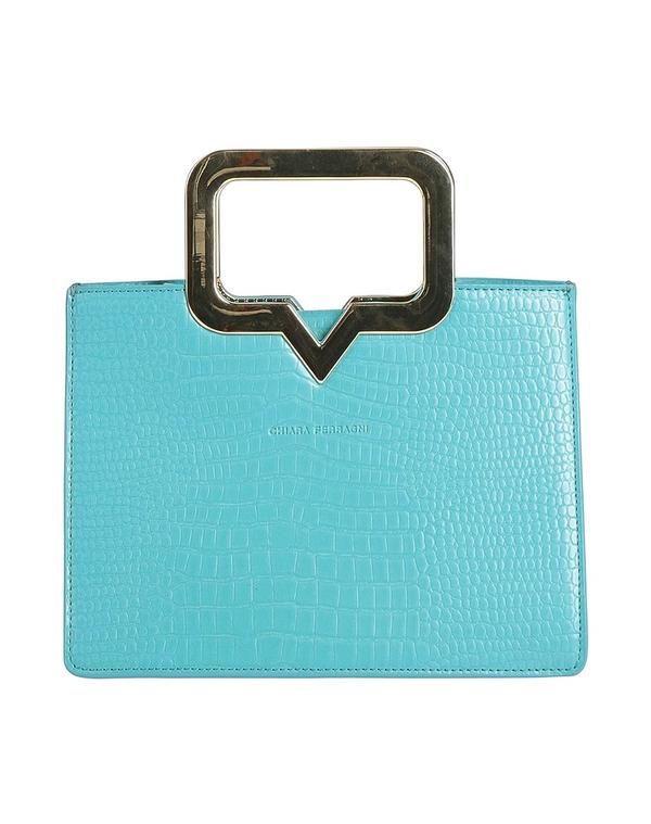 シアラフェラーニ レディース バッグ CHIARA FERRAGNI Turquoise Blue ブルー