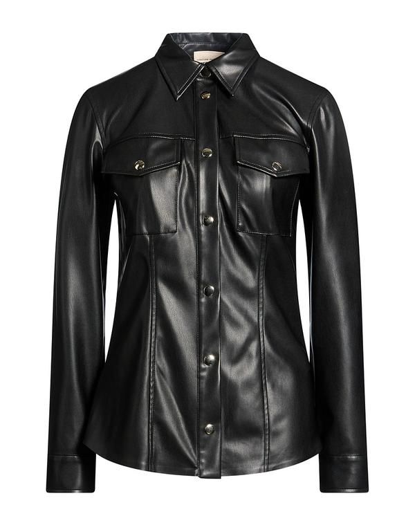 セミクチュール レディース トップス シャツ SEMICOUTURE Black ブラック